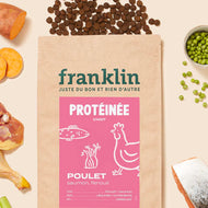 Croquettes pour chiot poulet, fenouil et saumon Franklin Croquettes pour chiot poulet, fenouil et saumon Franklin