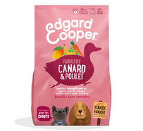 Croquettes chiots Edgard & Cooper au canard et poulet frais Croquettes chiots Edgard & Cooper au canard et poulet frais