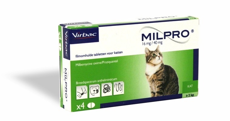 vermifuge milpro chat effet secondaire