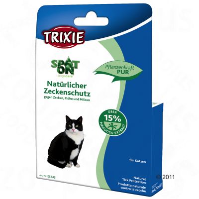 Protection anti-tiques Spot-On pour chat de Trixie