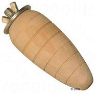 Jouet Carotte en bois à ronger Jouet Carotte en bois à ronger