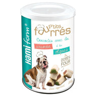 Friandises chien Hamifrom P'tits fourrés au Saumon et Algues pour chien Friandises chien Hamifrom P'tits fourrés au Saumon et Algues pour chien
