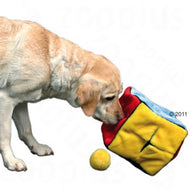 Jouet dé en peluche avec 4 balles de jeu pour chien Jouet dé en peluche avec 4 balles de jeu pour chien