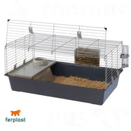 Cage Rabbit 100 pour lapin et cochon d'inde de Ferplast Cage Rabbit 100 pour lapin et cochon d'inde de Ferplast