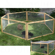 Enclos en bois Vario pour rongeur et lapin de Kerbl Enclos en bois Vario pour rongeur et lapin de Kerbl
