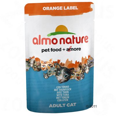 Sachets fraîcheur Almo Nature Orange Label pour chat