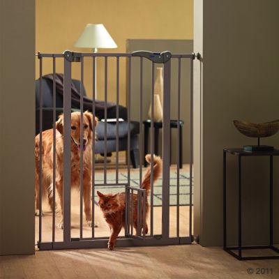 Barrière Dog Barrier 2 avec chatière : avis, test, prix - Conso Animo