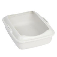 Bac à Litière chat crème Bac à Litière chat crème