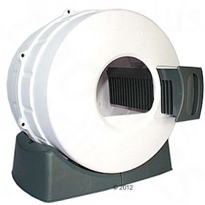 Litter spinner outlet