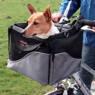 TRIXIE Panier de vélo long pour chien pour les grands porte-bagages