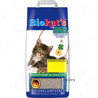 Litière chat Micro White Fresh Biokat's