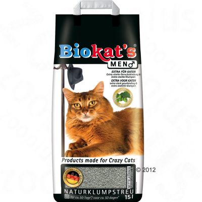 Litière chat Men Biokat's
