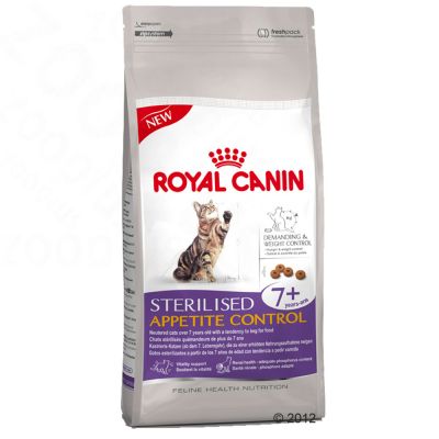 Croquettes chat Royal Canin Sterilised 7+ Appetite Control