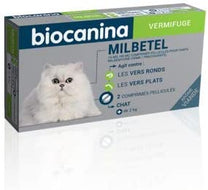 Milbetel Vermifuges en comprimés de Biocanina