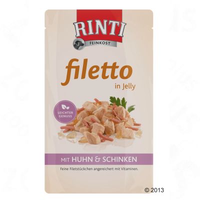 Sachets fraîcheur Rinti Filetto pour chien