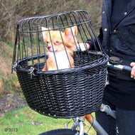 Panier pour vélo Trixie noir pour petit chien de Trixie Panier pour vélo Trixie noir pour petit chien de Trixie