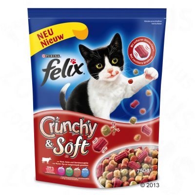 Croquettes chat Felix Crunchy & Soft