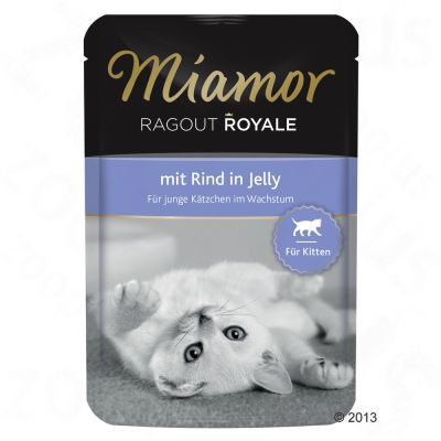 Sachets fraîcheur Ragout Royal pour chatons de Miamor