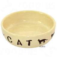 Gamelle en céramique Cats Cream Gamelle en céramique Cats Cream