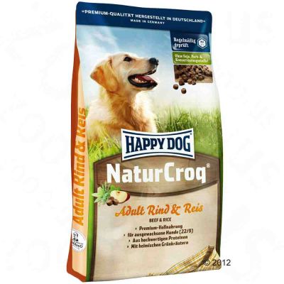 Croquette chien NaturCroq boeuf et riz
