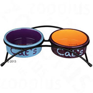 Gamelles en céramique Eat on Feet pour chat Trixie Gamelles en céramique Eat on Feet pour chat Trixie