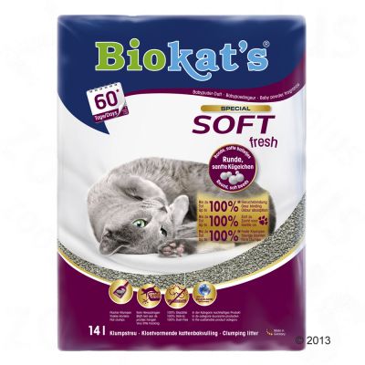Litière chat Biokat's Soft Fresh
