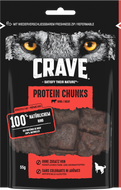 Récompenses Crave Protéin Chunks au boeuf Récompenses Crave Protéin Chunks au boeuf