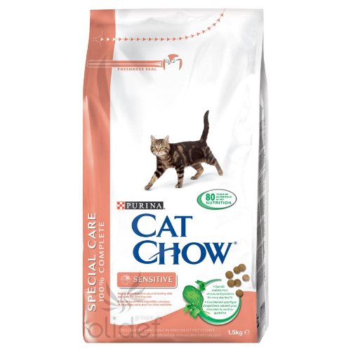 Croquettes chat Cat Chow Sensitive pour chat de Purina