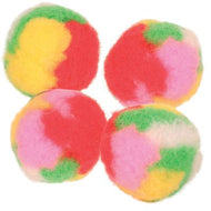 Balles pompons garnies de menthe à chat Balles pompons garnies de menthe à chat