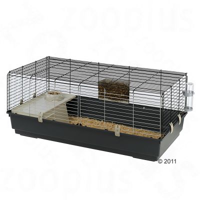 Cage Rabbit 120 pour lapin et cochon d'inde de Ferplast