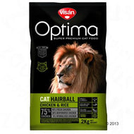 Croquettes chat Visan Optima Hairball Croquettes chat Visan Optima Hairball