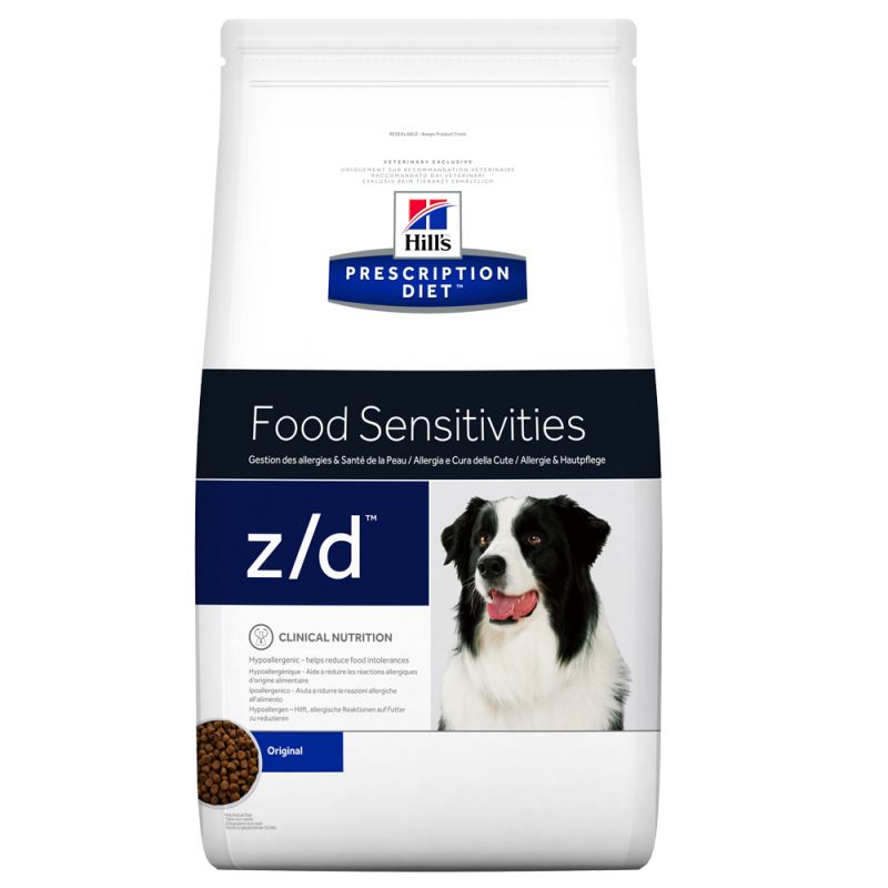 Croquette chien Hill's Prescription Diet Canine z/d Food Sensitivities