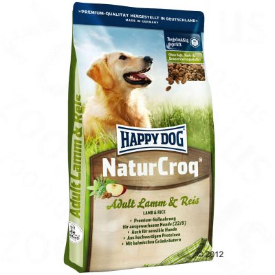 Croquette chien Happy Dog NaturCroq agneau et riz