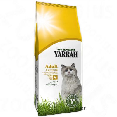 Croquettes chat Yarrah bio poulet pour chat