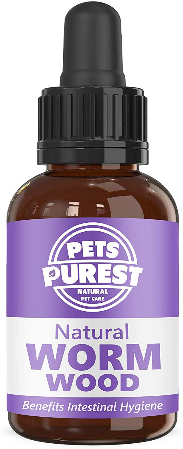 Vermifuge liquide natural wormwood de Pets Purest
