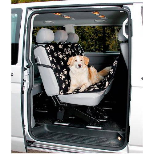 Housse de protection pour chien pour sièges motifs pattes de chien pour voiture