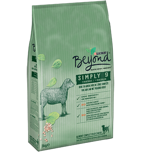 Beyond Simply 9 chien adulte riche en agneau avec orge compl te