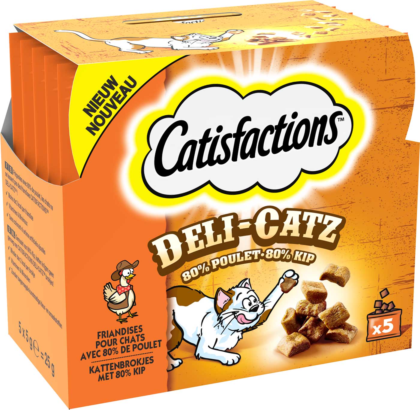 Friandises pour chat Catisfactions Deli-Catz™