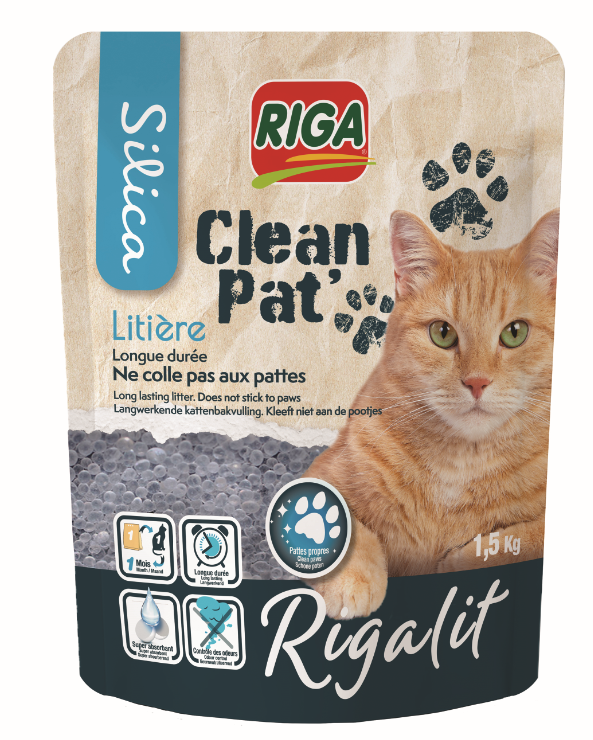 Litière chat Rigalit CleanPat de Riga