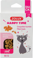 Croquettes chat Happy Time fourrées anti boule de poils de Zolux Croquettes chat Happy Time fourrées anti boule de poils de Zolux