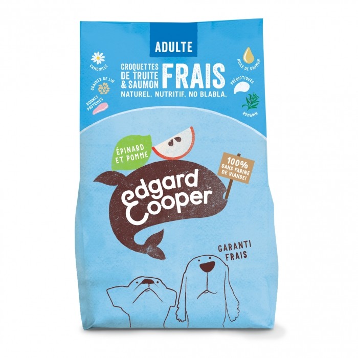 Croquettes au saumon et à la truite fraîche pour chien adulte Croquettes au saumon et à la truite fraîche pour chien adulte