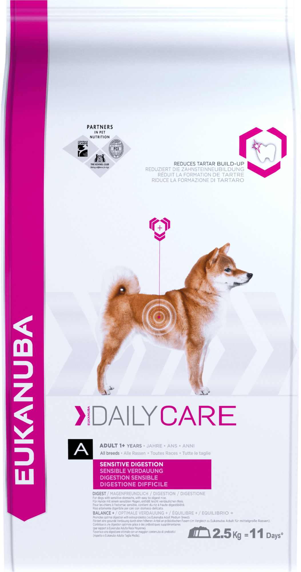 Croquette chien Eukanuba Daily Care Digestion Sensible