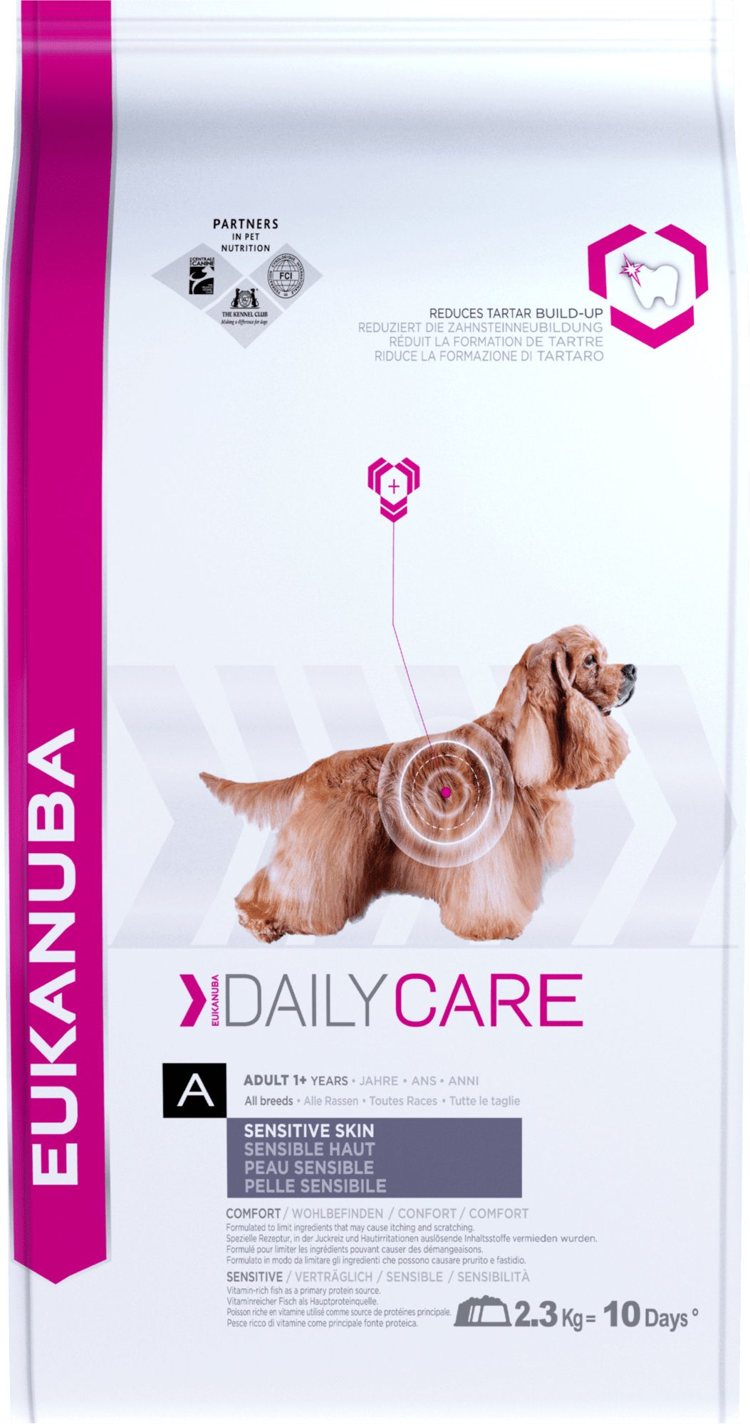 Eukanuba daily care sensitive skin sale
