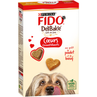 Friandises chien FIDO Delibakie Coeurs croustillants de Purina Friandises chien FIDO Delibakie Coeurs croustillants de Purina