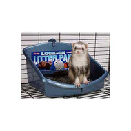 Bac à Litière avec Accroche pour Furets Bac à Litière avec Accroche pour Furets