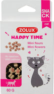 Friandises pour chat Happy Time Fleurs saumon de Zolux