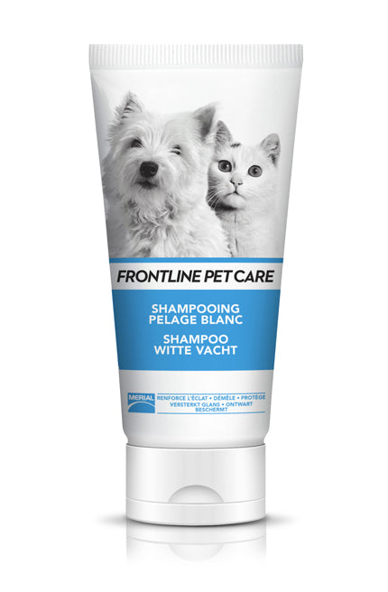 Shampoing pelage blanc pour chien et chat Shampoing pelage blanc pour chien et chat