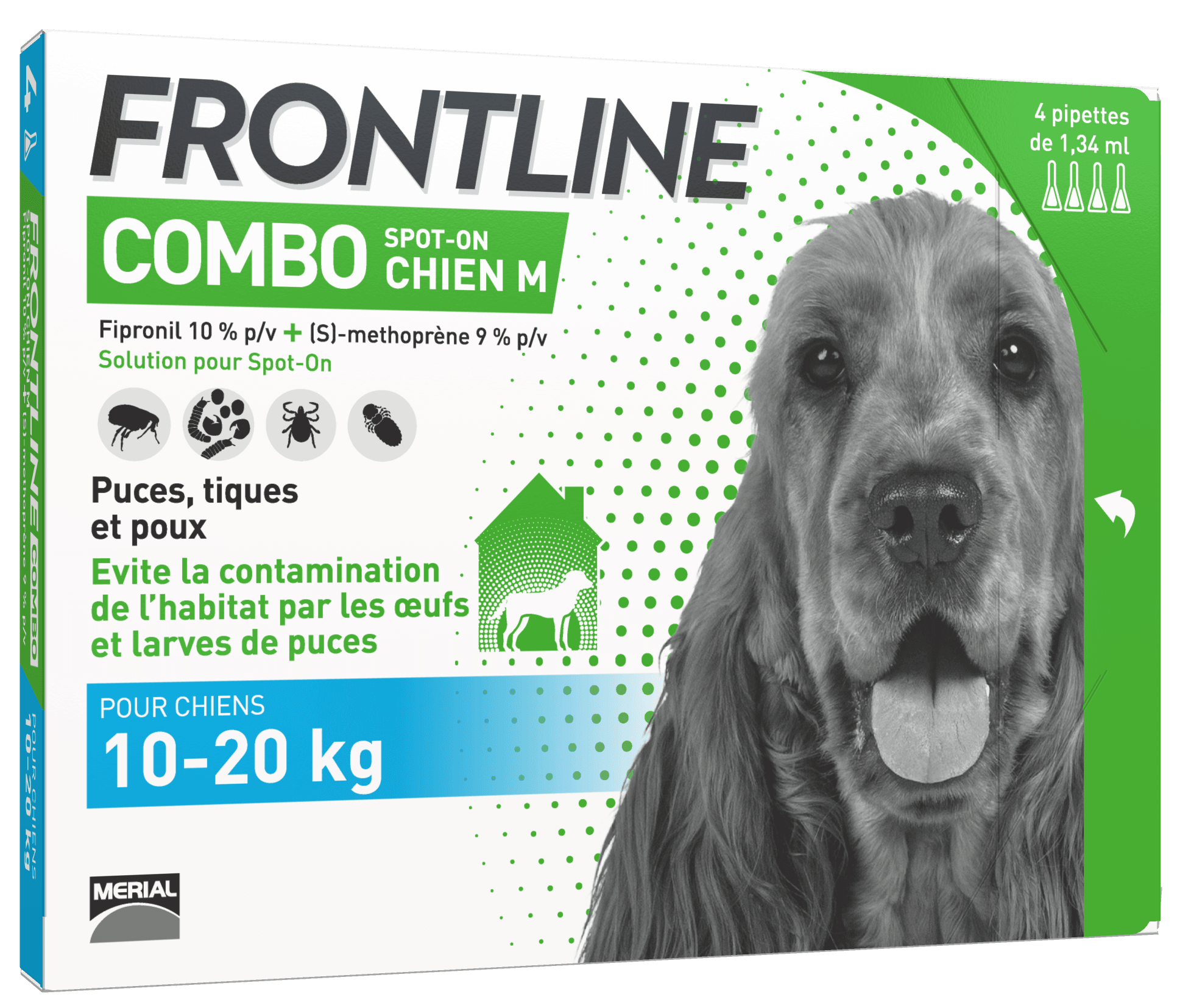 Pipettes FRONTLINE Combo Chien