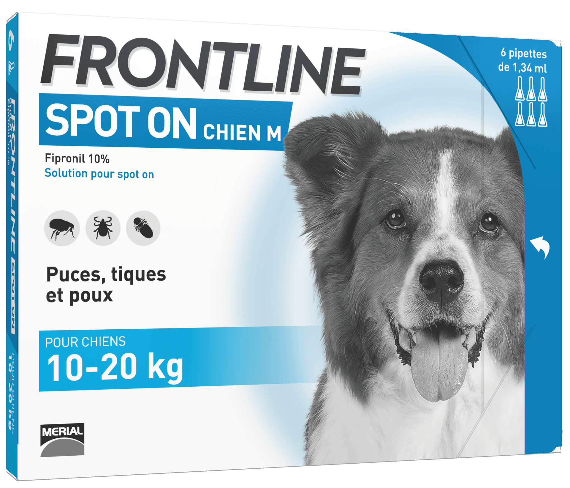 Pipettes FRONTLINE Spot-On Chien
