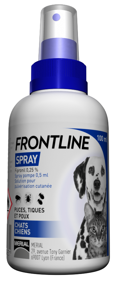 FRONTLINE Spray pour chat et chien : avis, test, prix - Conso Animo